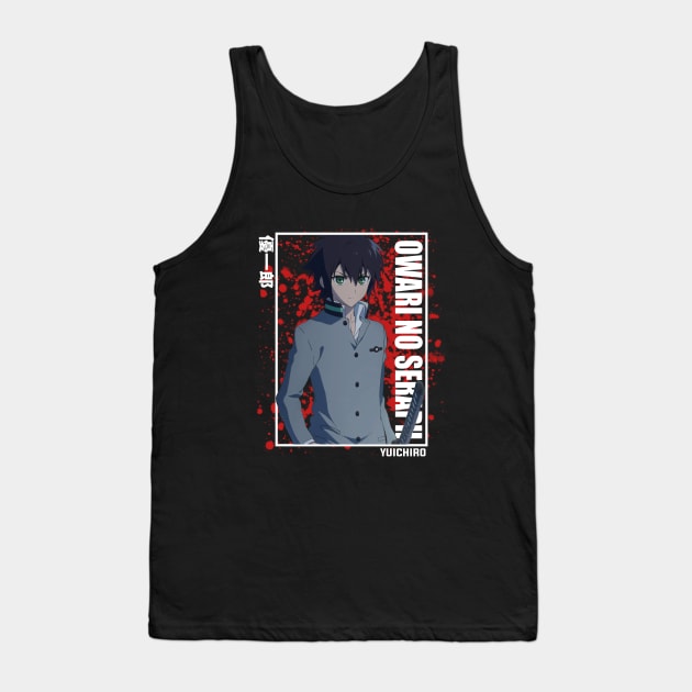 Yuichiro Hyakuya - Owari no Seraph Tank Top by Otaku Emporium